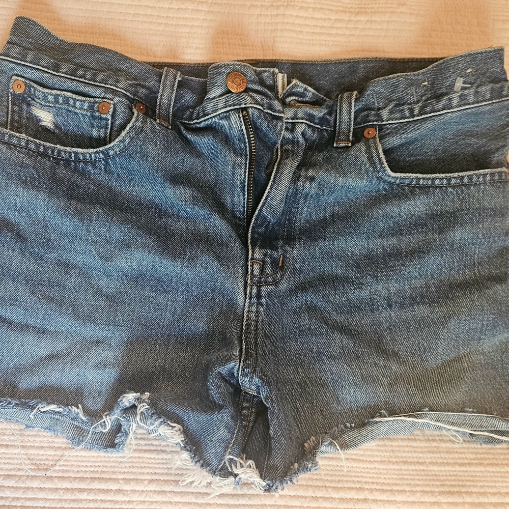 Madewell Thrifted Denim Shorts 27